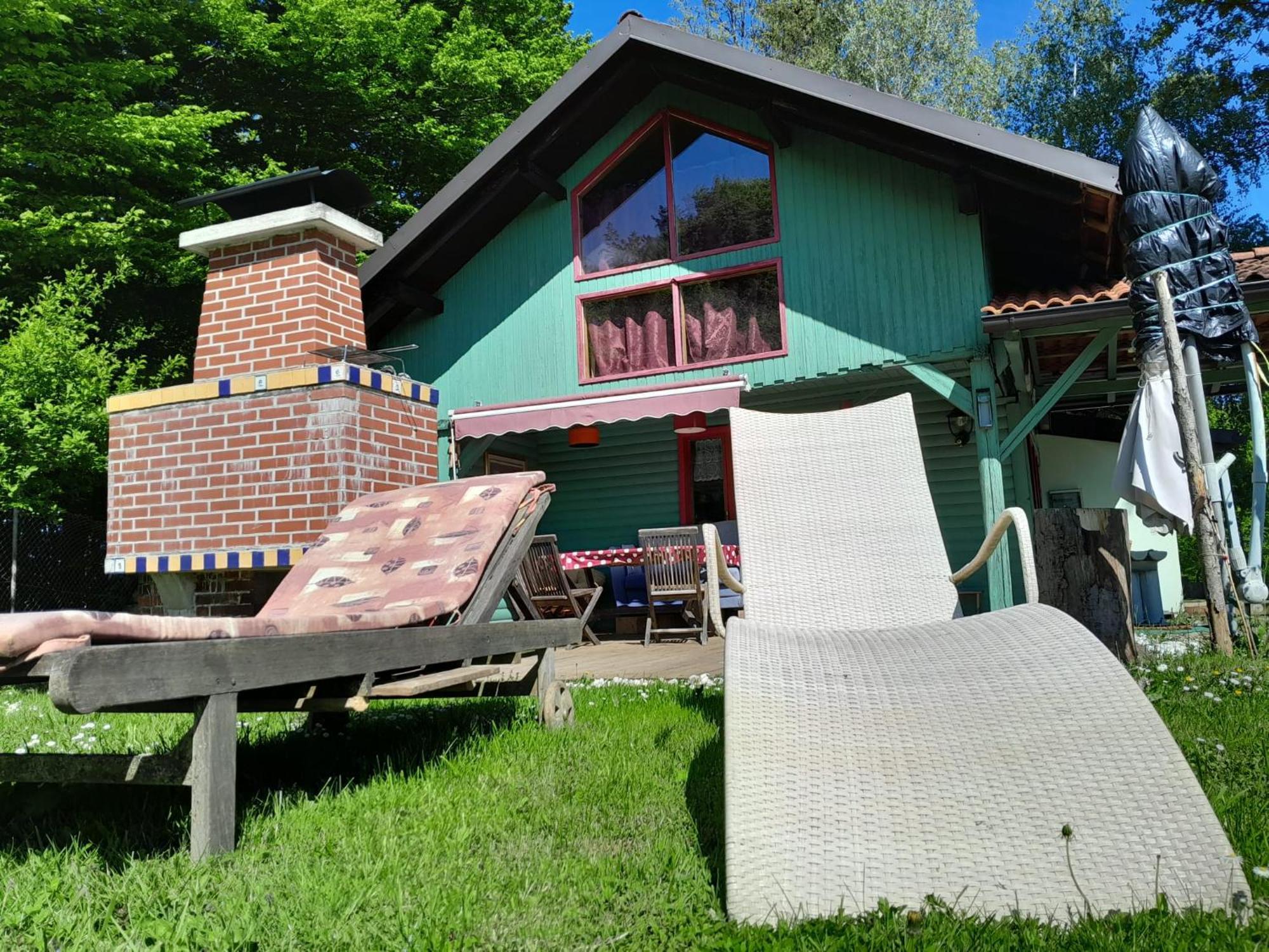 Fairytale Wooden House By Ljubljana Villa Grosuplje Kültér fotó