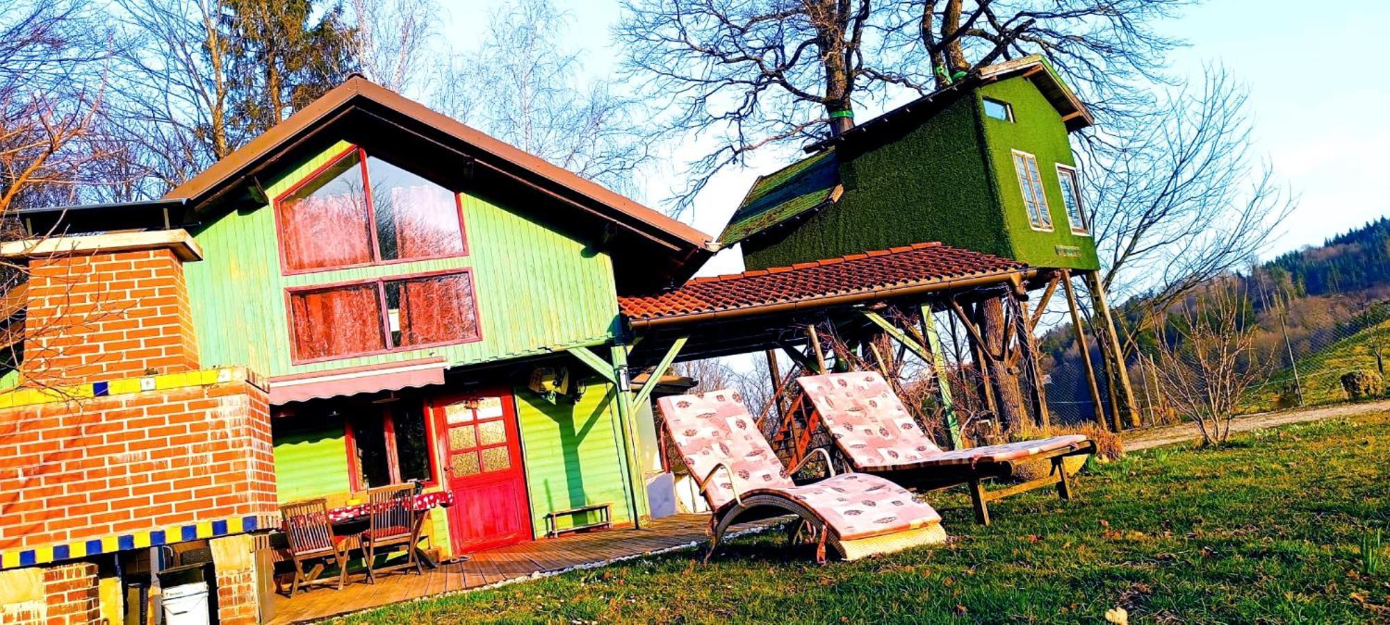 Fairytale Wooden House By Ljubljana Villa Grosuplje Kültér fotó