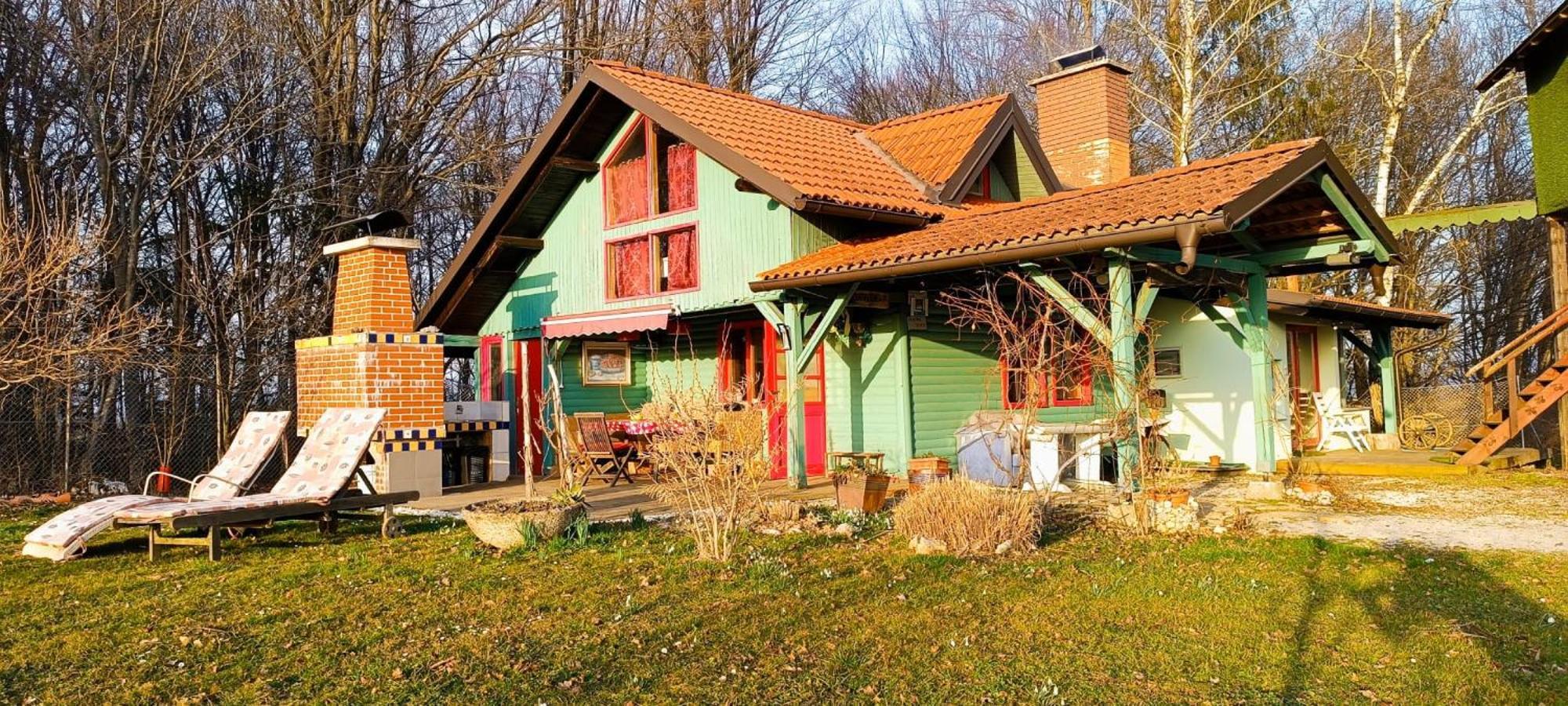 Fairytale Wooden House By Ljubljana Villa Grosuplje Kültér fotó
